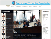 Tablet Screenshot of bangsamoroonline.com